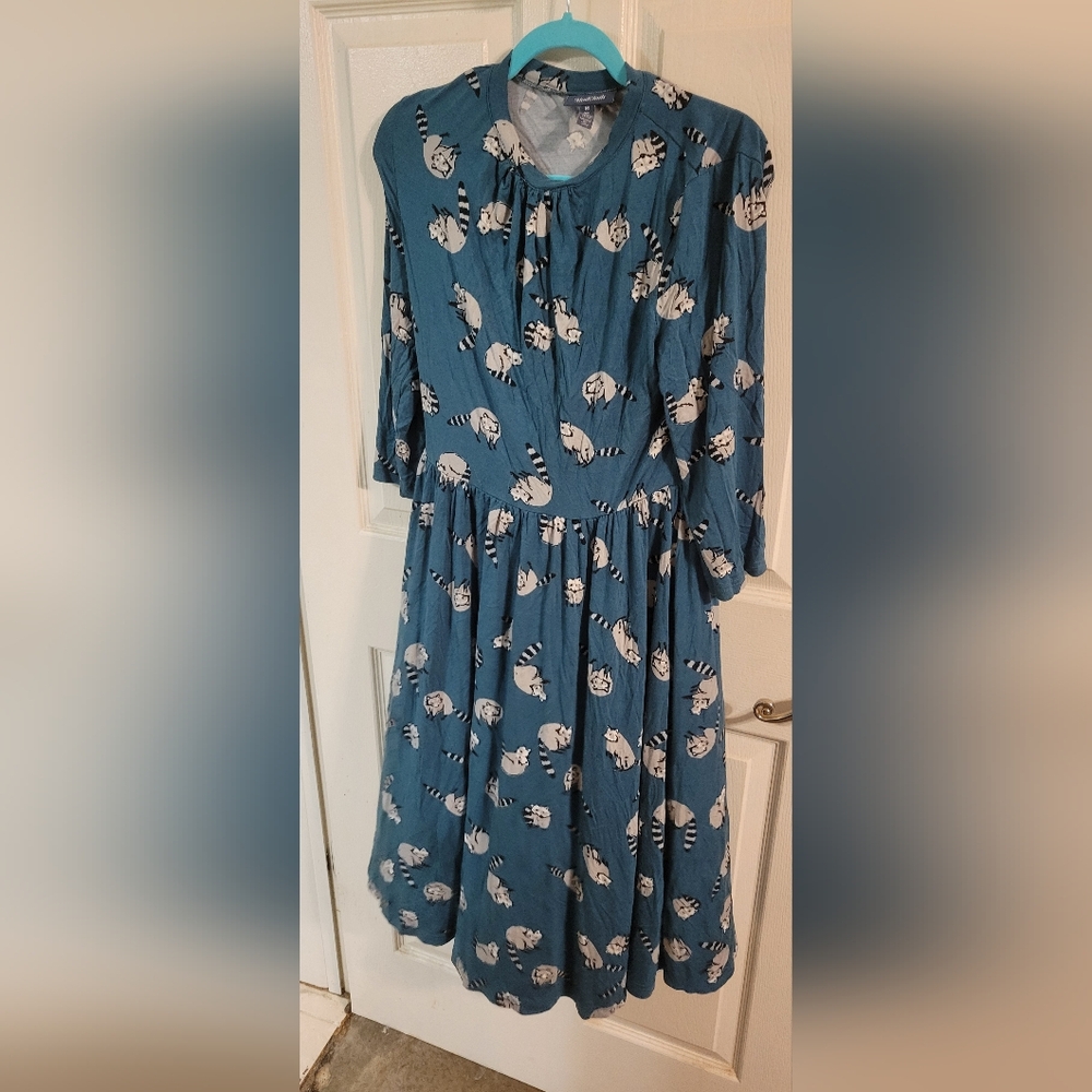 Modcloth raccoon dress